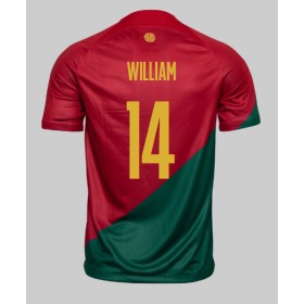 Herren Fußballbekleidung Portugal William Carvalho #14 Heimtrikot WM 2022 Kurzarm